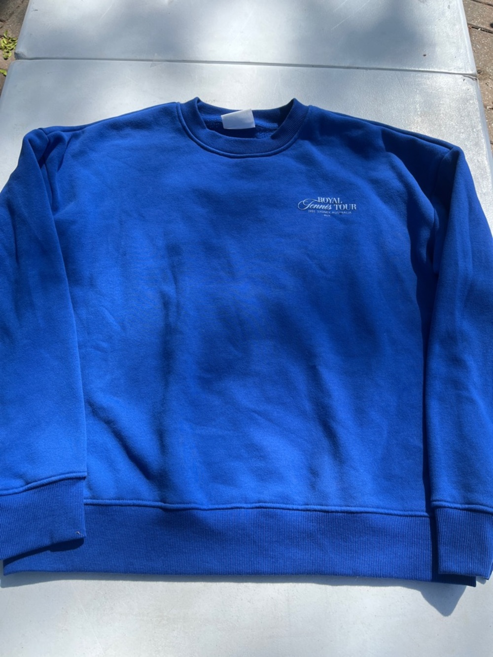 Royal Tennis Tour Women's Royal Blue Crewneck Sweatshirt